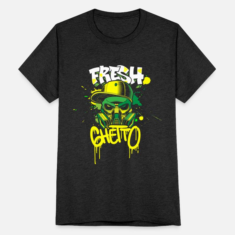 Street Art Train Breakdance Boombox