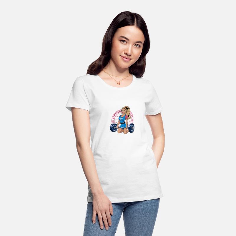 Strong Gym Woman Girls Lift Too Power