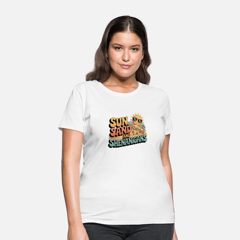 Sun Sand and Shenanigans Retro Beach