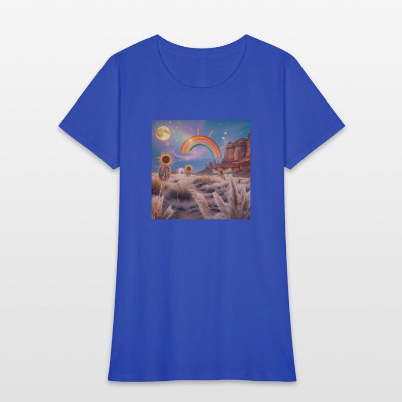 Sunflowers and Moonlit Rainbows