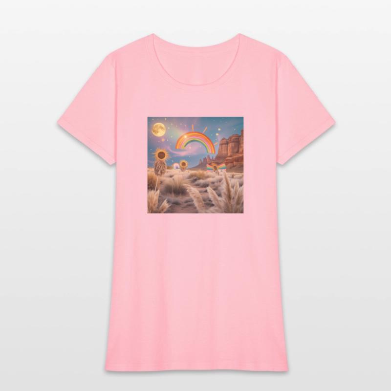 Sunflowers and Moonlit Rainbows