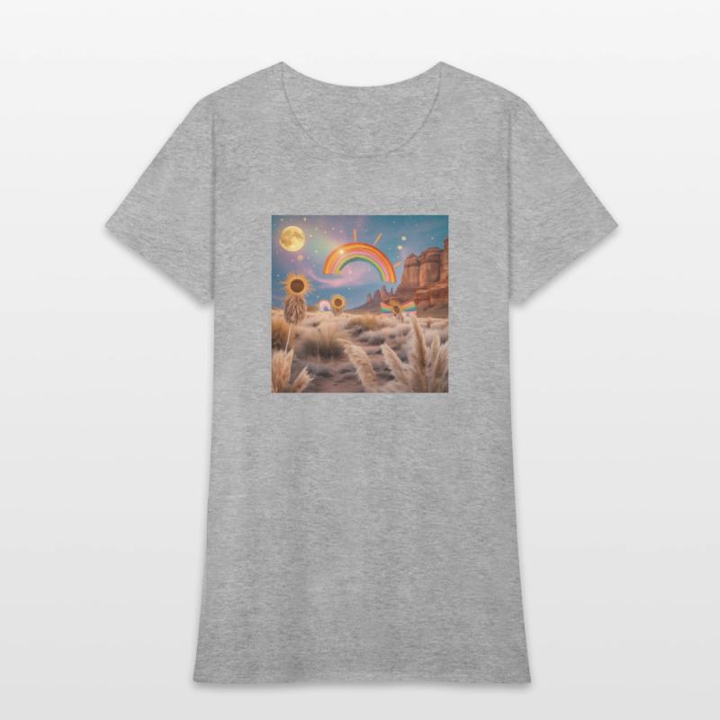 Sunflowers and Moonlit Rainbows