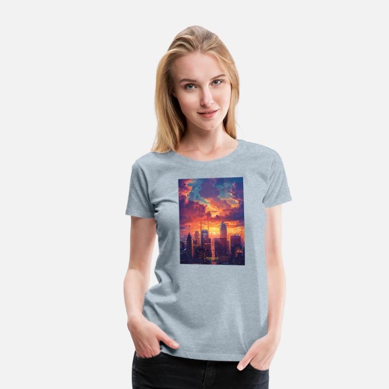 Sunset in Indianapolis IN USA