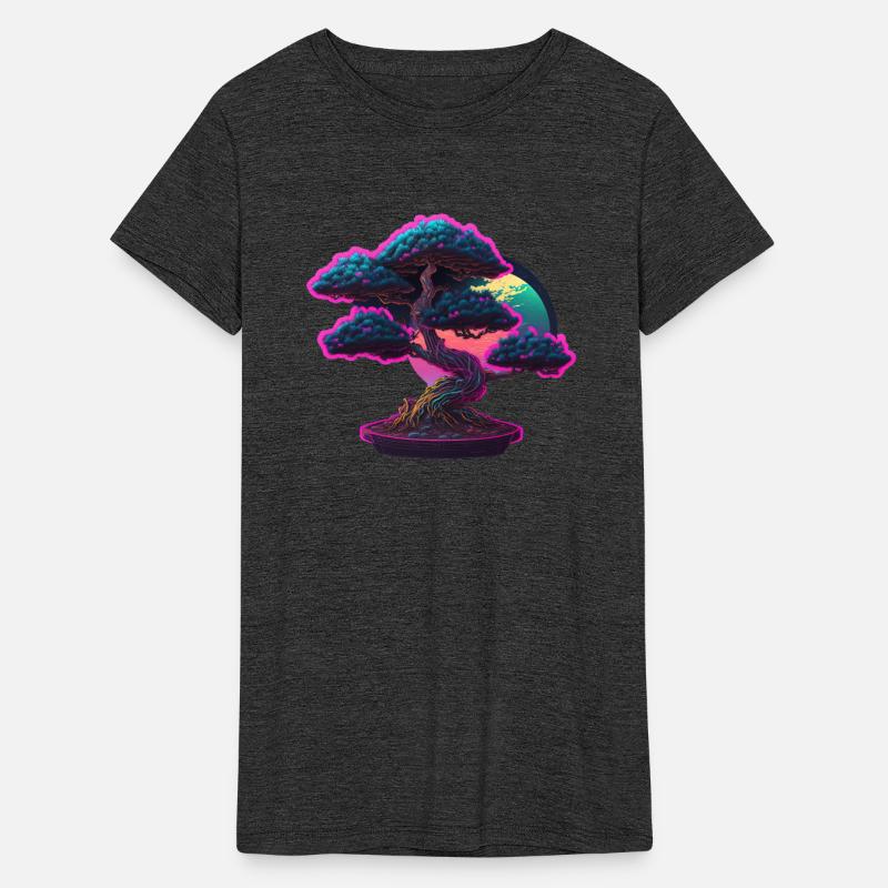 Synthwave Bonsai Tree