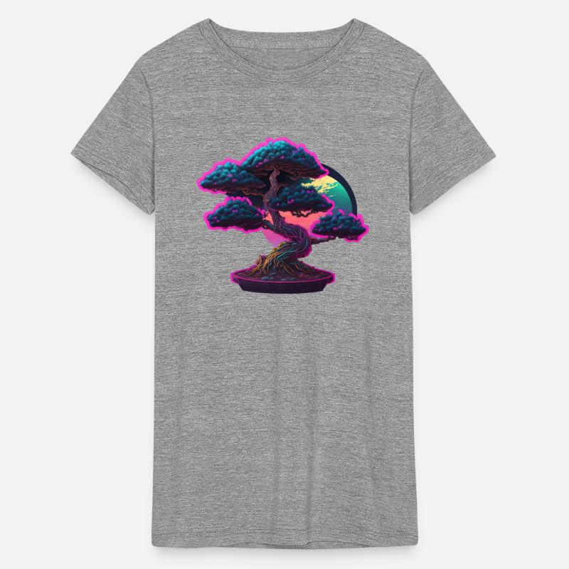 Synthwave Bonsai Tree