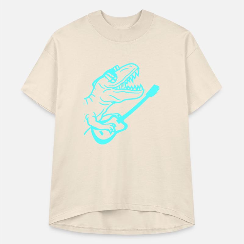 T. Rex Dino DJ Dinosaur Party Animal Plays Guitar