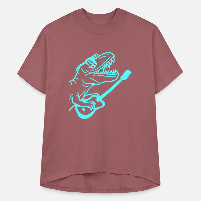 T. Rex Dino DJ Dinosaur Party Animal Plays Guitar