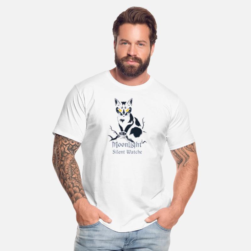 T shirt graphic featuring a black cat