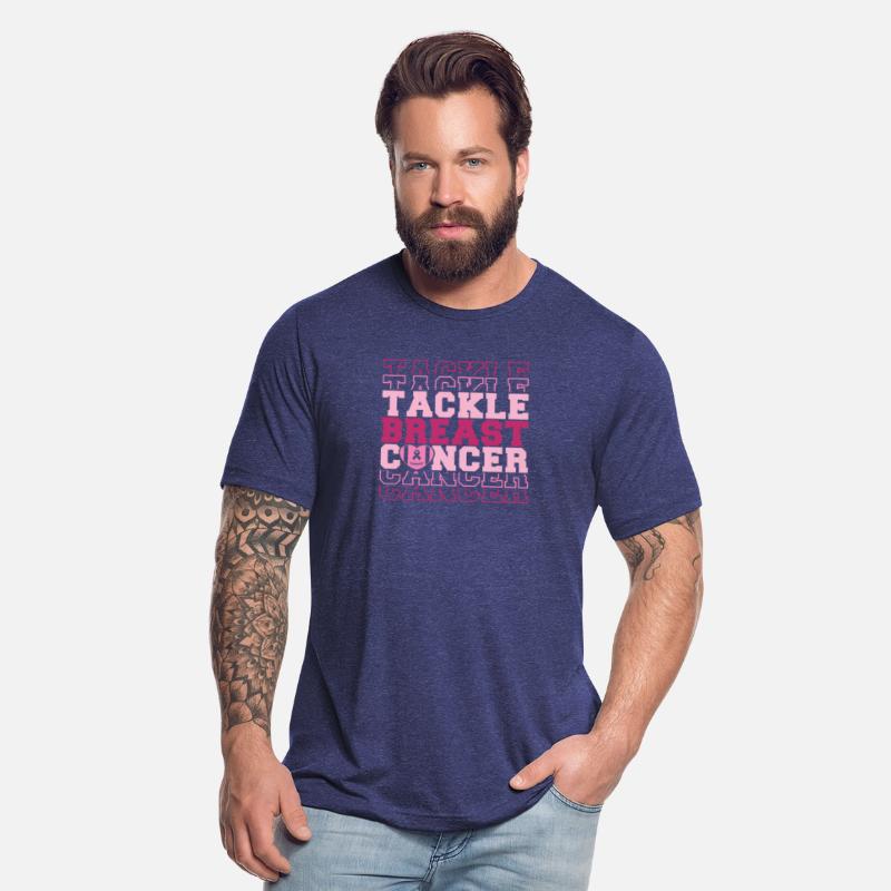 Tackle Breast Cancer Awareness Pink Ribbon Footbal