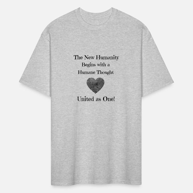 The new humanity begins with a human thought