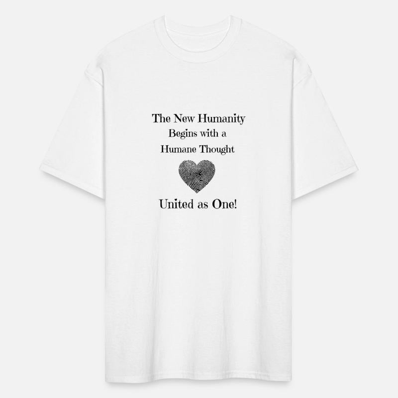 The new humanity begins with a human thought