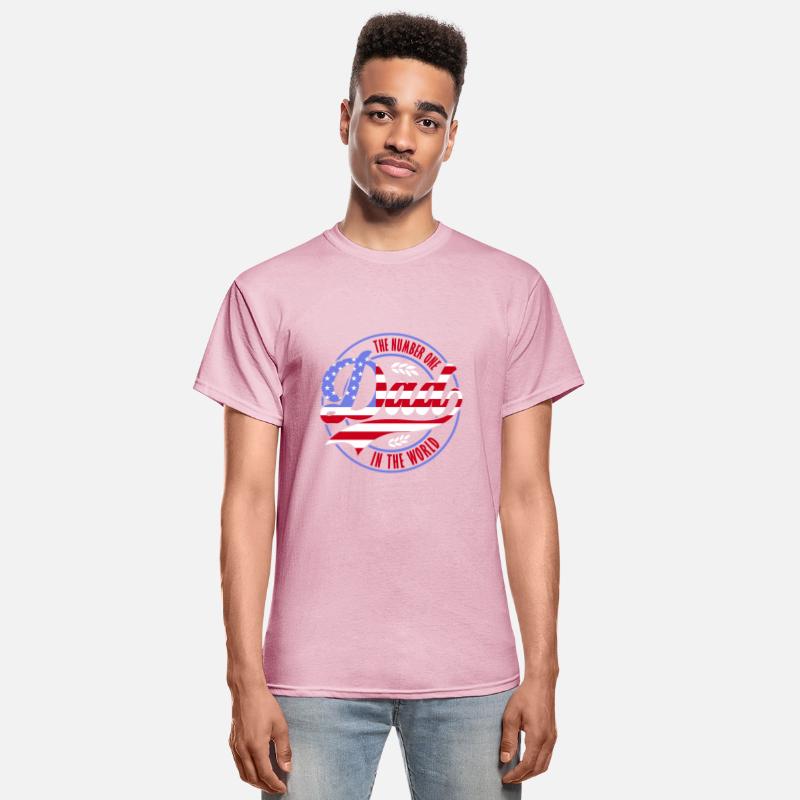The Number One Dad Patriotic American Flag