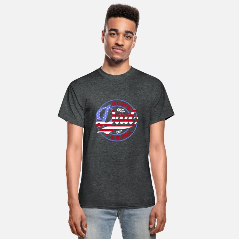 The Number One Dad Patriotic American Flag