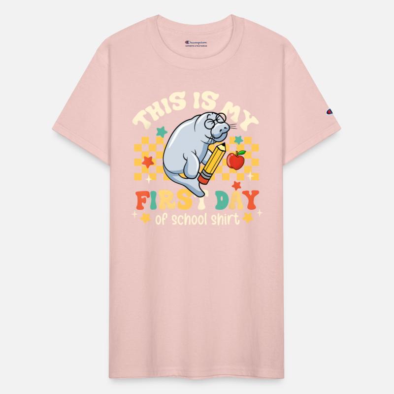 This Is My First Day Of School Funny Manatee Gifts