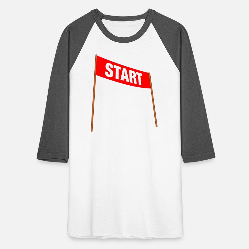 This red banner with bold white “START” is perfect