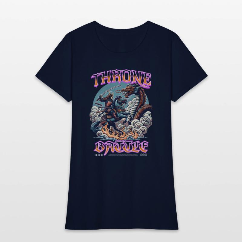Throne Battle T Shirt Design