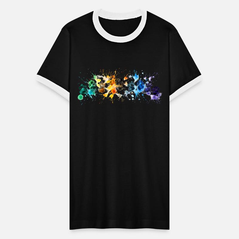 tie dye animal footprints