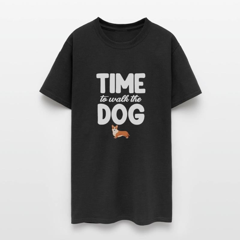 Time To Walk The Dog Walking Canine Doggy Paws