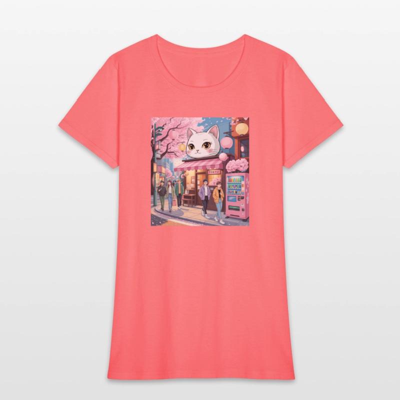 Tokyo Sakura Stroll – Cute Girl Under Cherry Bloss