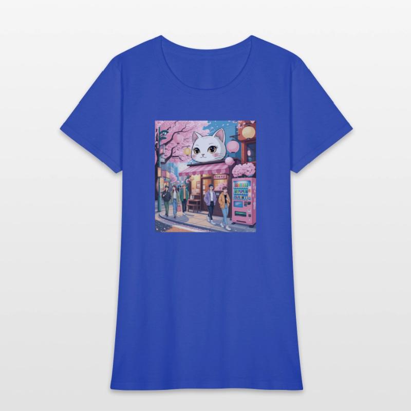 Tokyo Sakura Stroll – Cute Girl Under Cherry Bloss