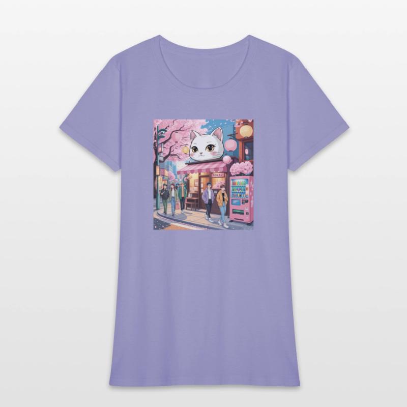 Tokyo Sakura Stroll – Cute Girl Under Cherry Bloss