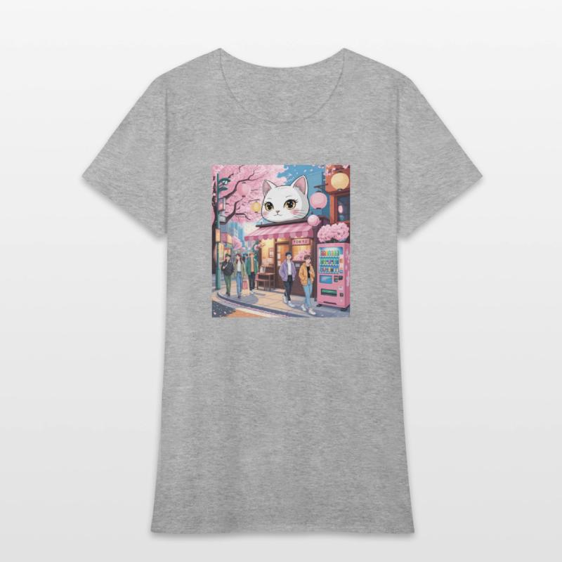 Tokyo Sakura Stroll – Cute Girl Under Cherry Bloss