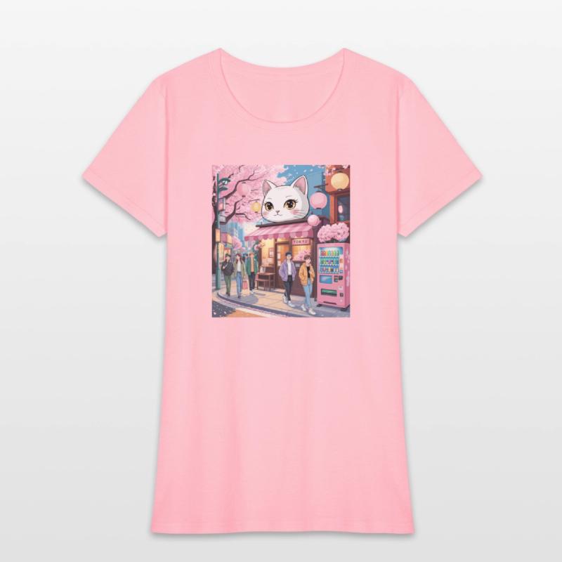 Tokyo Sakura Stroll – Cute Girl Under Cherry Bloss