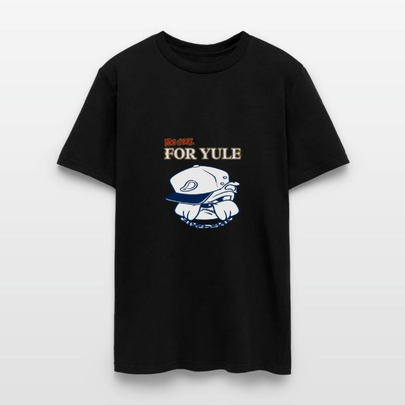 Too Cool For Yule Funny Cool Christmas T-Shirt