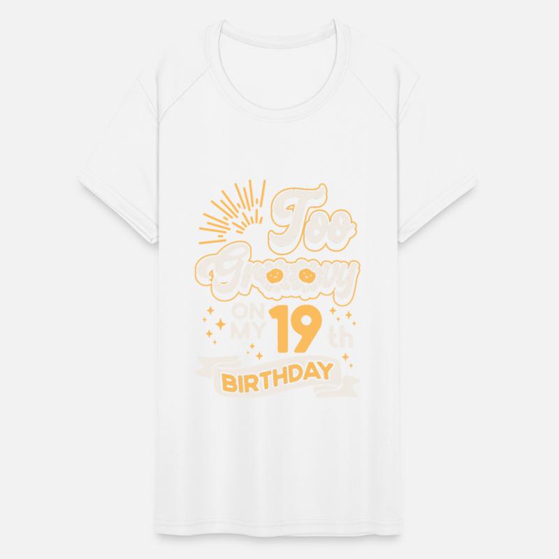 Too Groovy On My 19th Birthday Nineteen Years Old