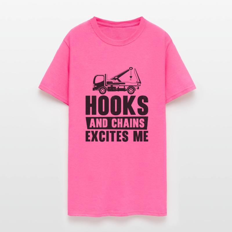 Tow Truck Driver Breakdown Lorry Hooks Chains