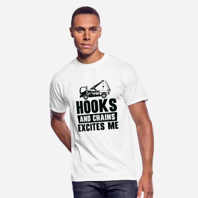 Tow Truck Driver Breakdown Lorry Hooks Chains