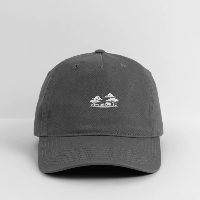 Tranquil Savannah Scene With Elephants