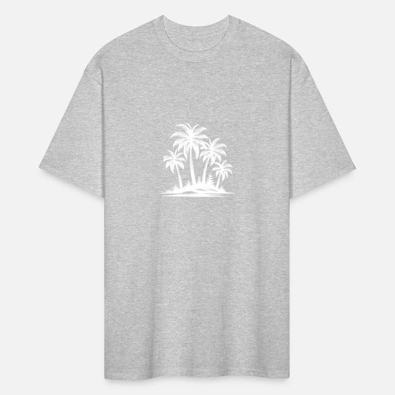 Tropical Palm Trees And Beach