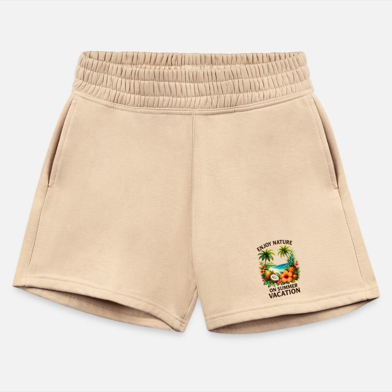 Tropical Paradise Summer Scene