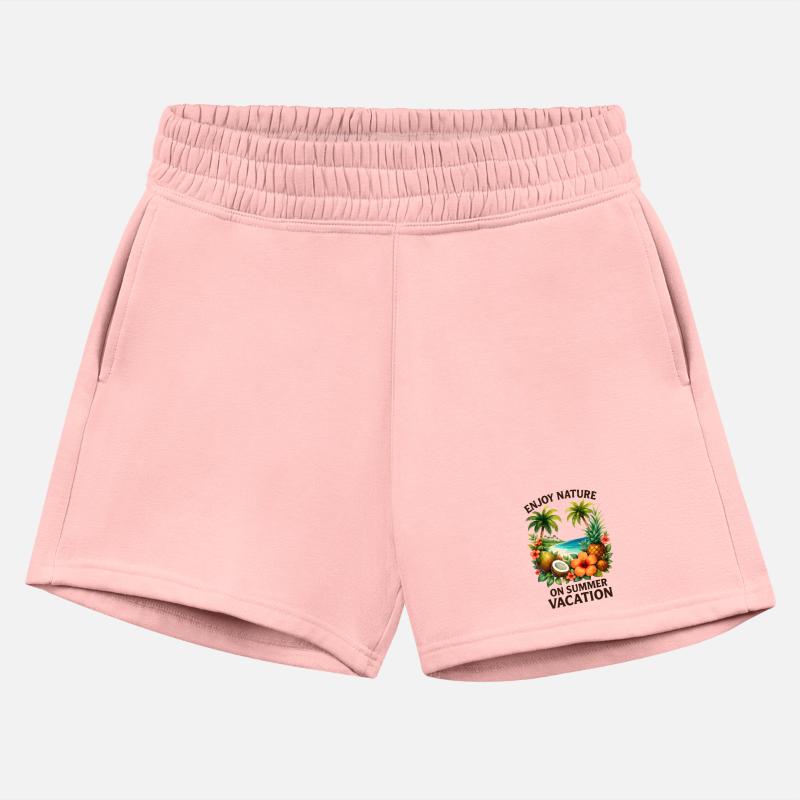 Tropical Paradise Summer Scene