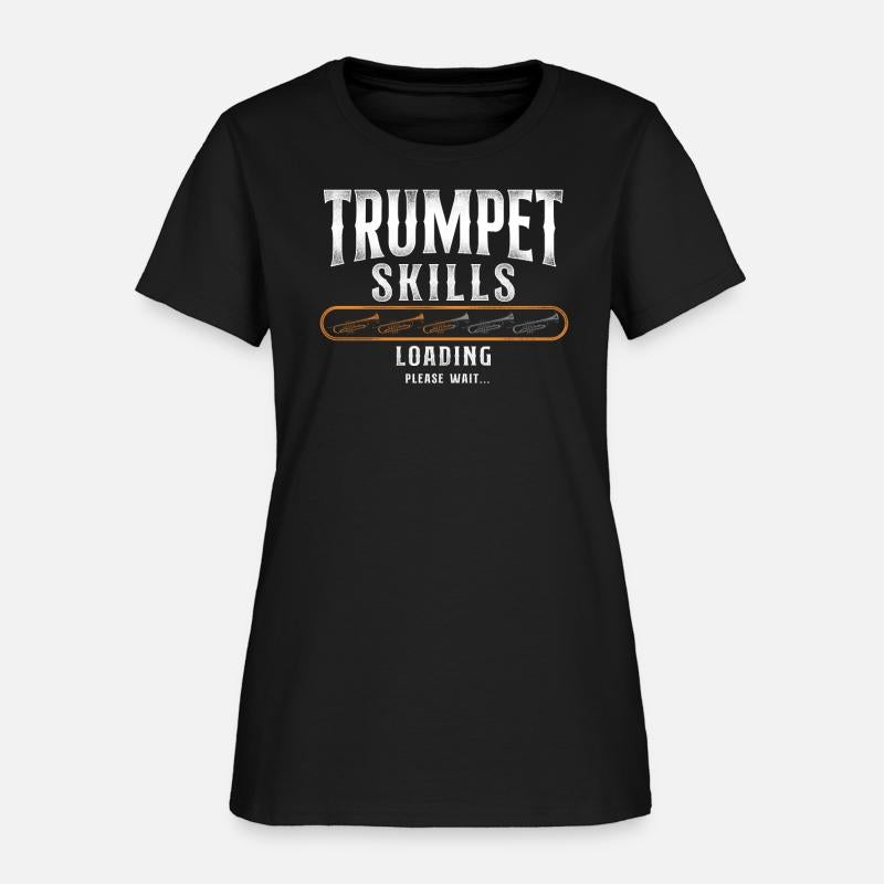 Trumpet Player Vintage Trumpet