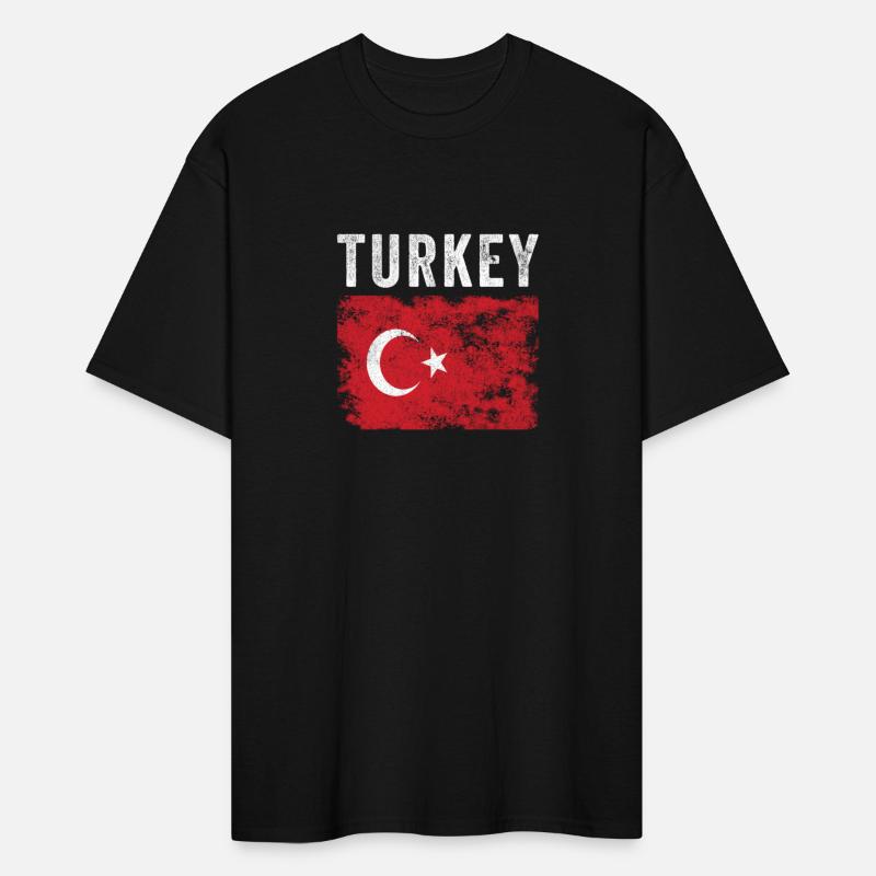Turkey Flag Distressed - Turkish Flag