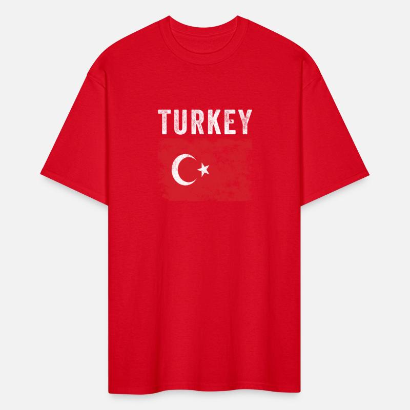 Turkey Flag Distressed - Turkish Flag