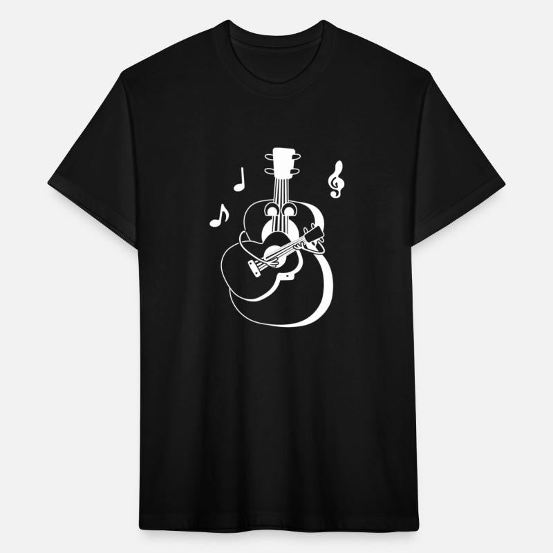 Ukulele Playing Ukulele Ironic Band Musician Clef