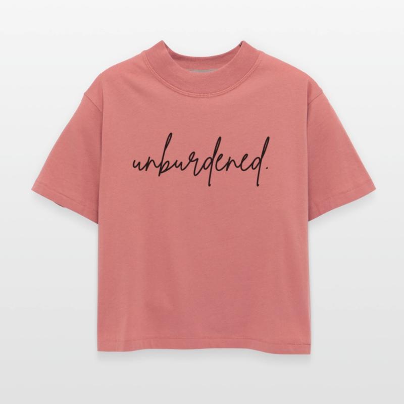 UNBURDENED SCRIPT BLACK