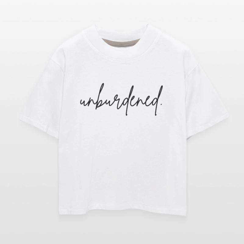 UNBURDENED SCRIPT BLACK