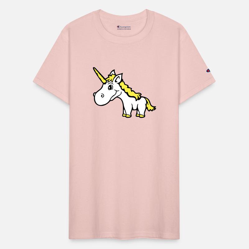 Unicorn Smile Cute Pretty Friendly Cartoon Horse