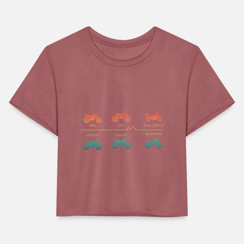 Various Enduro Motocross Motorcycle Types