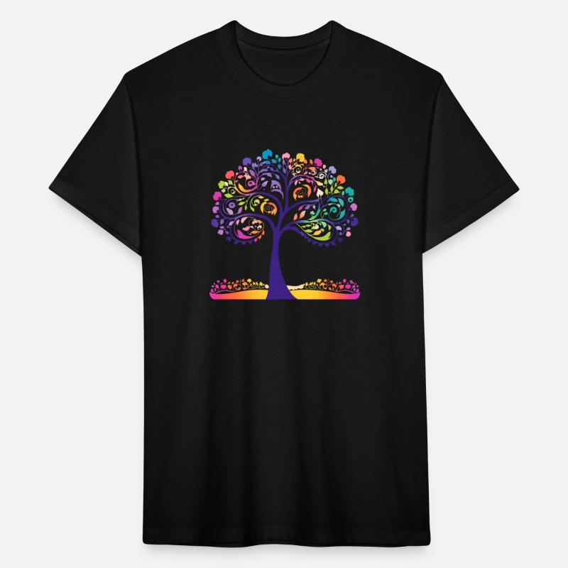 vibrant flourish t-shirt design