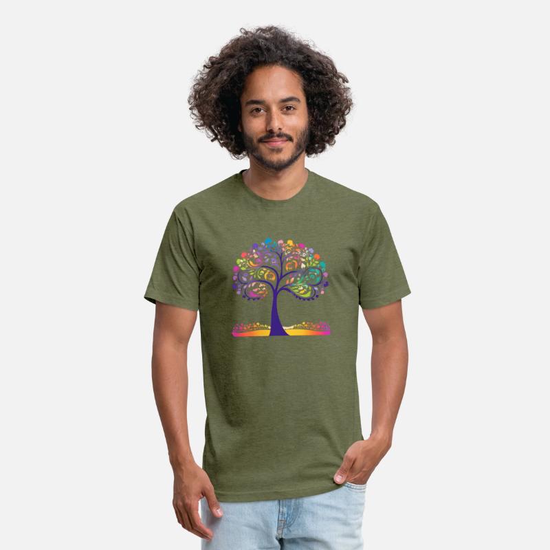 vibrant flourish t-shirt design