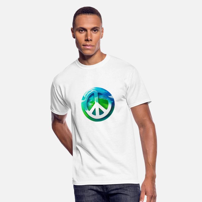 Vibrant Peace Symbol Graphic Design