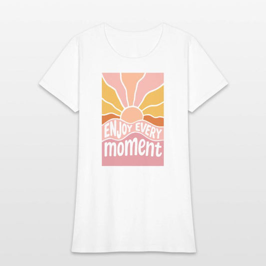 Vibrant Sunrise Motivational Enjoy Every Moment