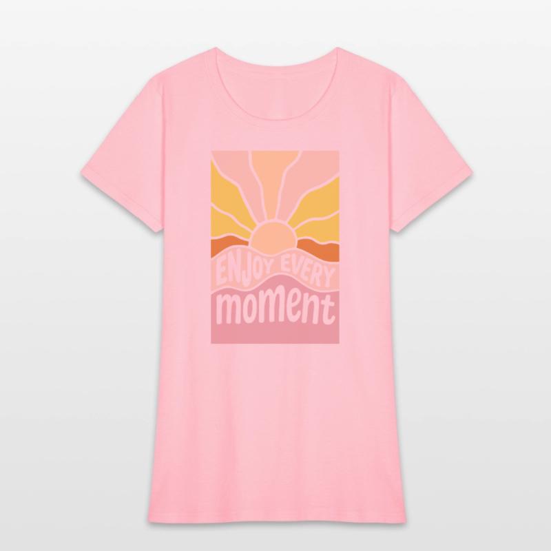 Vibrant Sunrise Motivational Enjoy Every Moment