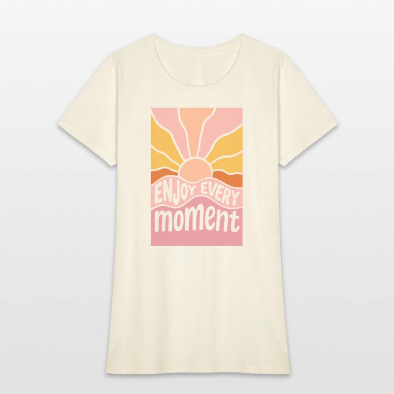 Vibrant Sunrise Motivational Enjoy Every Moment