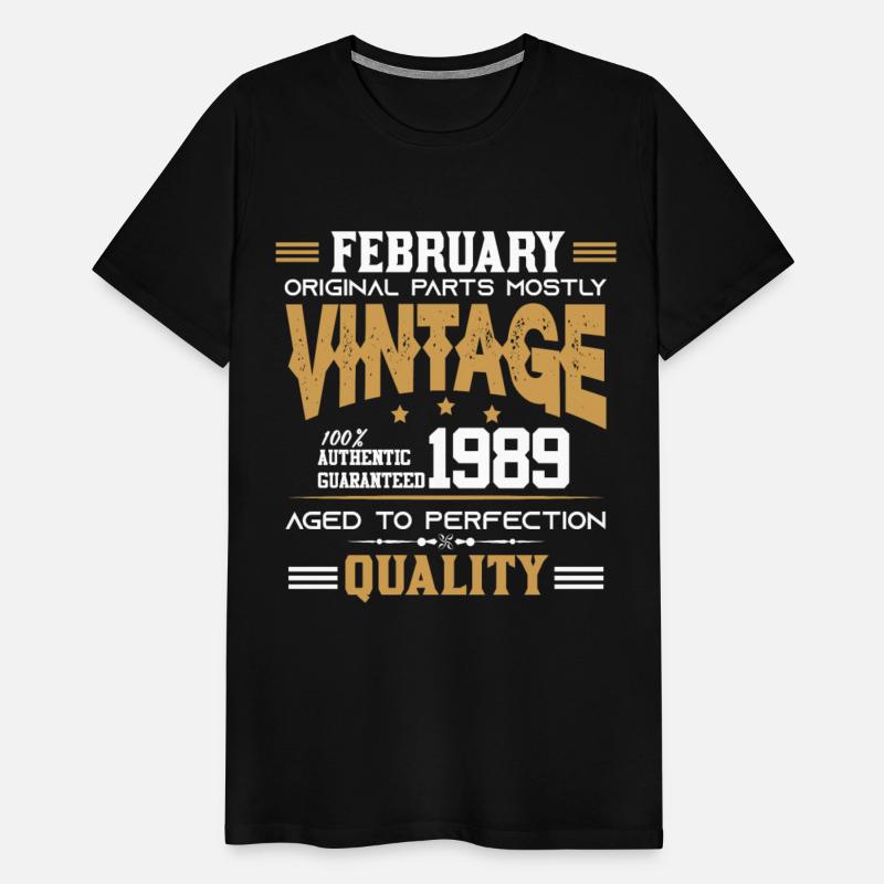 Vintage Aged To Perfection February 1989